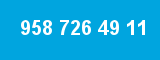 958 726 49 11